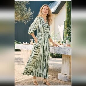 Soft Surroundings Alejandra‎ Maxi Dress Size Medium Summer Resort